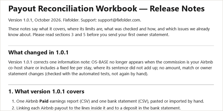 Top of page 1 of Release-Notes-v1.0.1.pdf.
